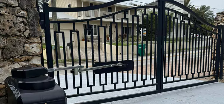 Swing Gate Opener with Keypad Sarasota